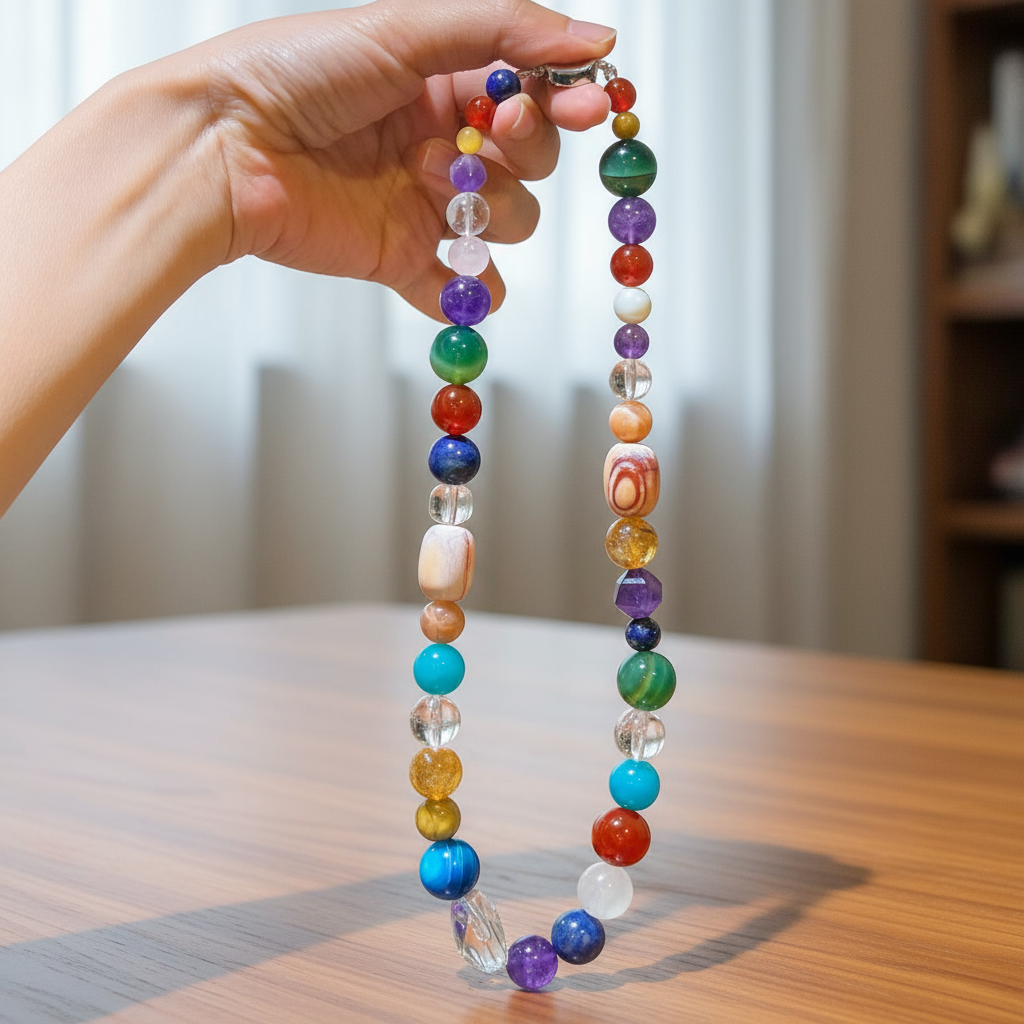 Chakra Necklace - Single Hand