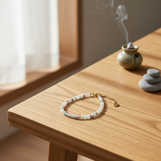 Glass Peanut Bead Bracelet - Studio Style