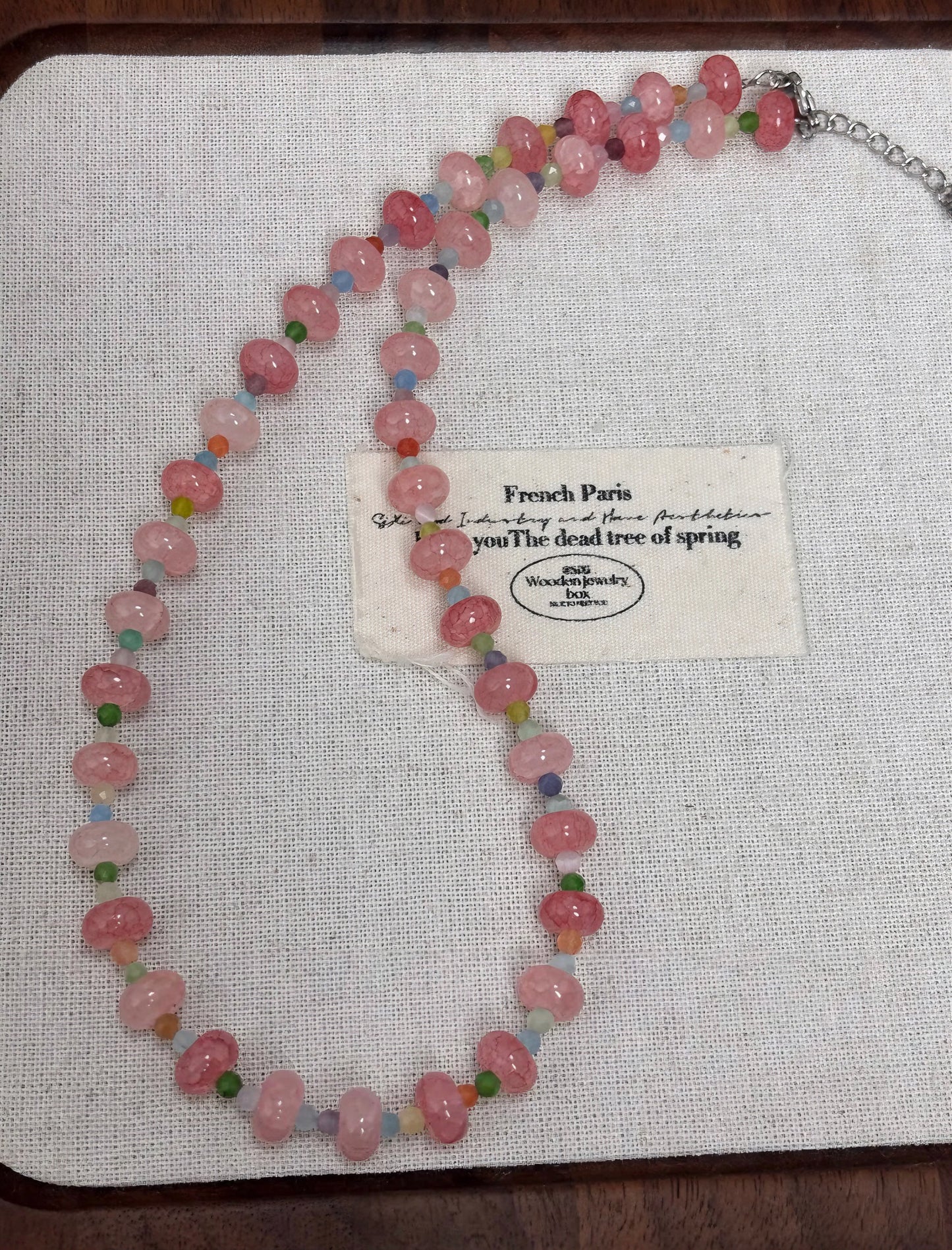 🍬【Candy】Strawberry Quartz Bracelet & Necklace | Gentle Love Series