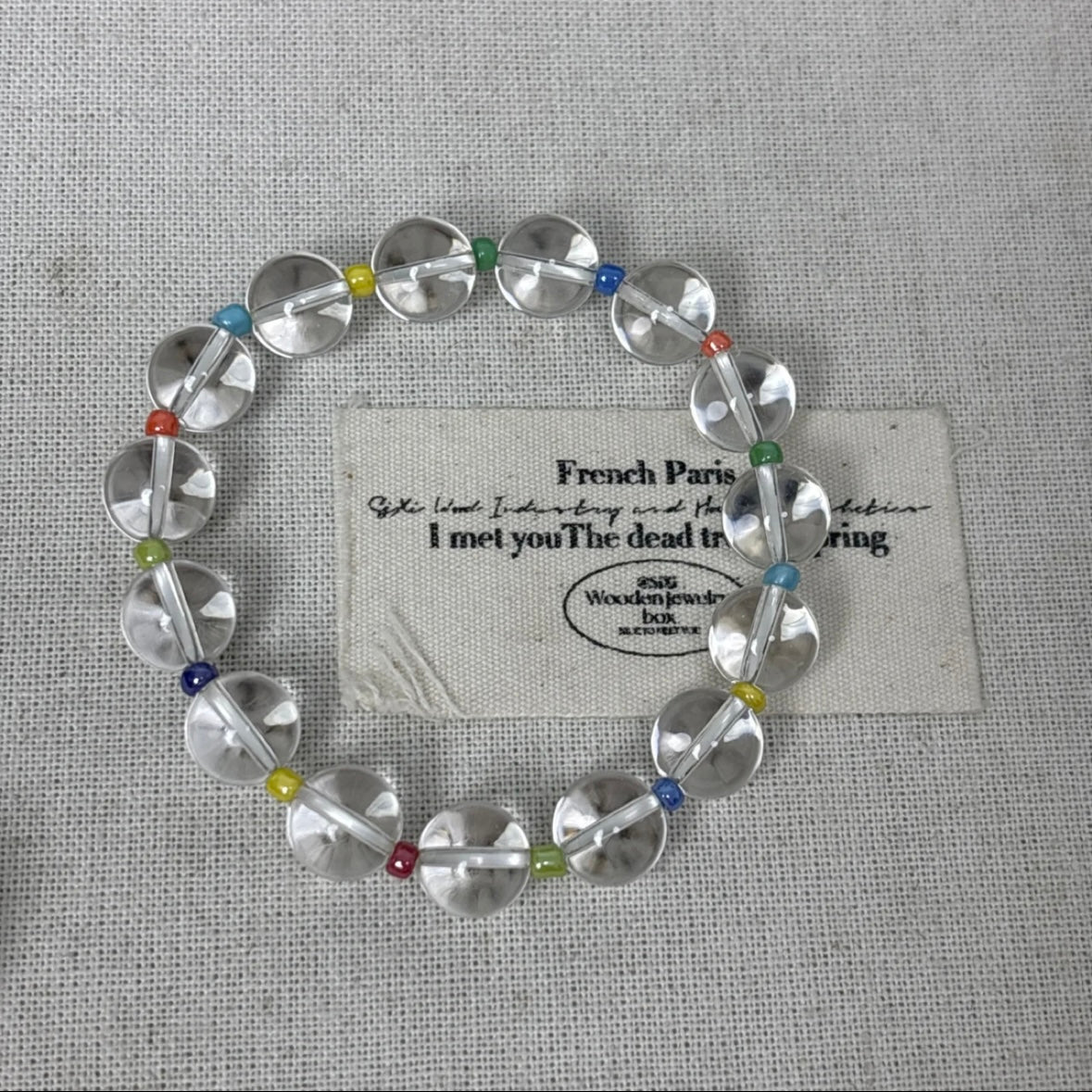 ❄️【Pure Water】White Crystal Bracelet & Necklace｜Gentle Love Series