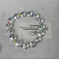 ❄️【Pure Water】White Crystal Bracelet & Necklace｜Gentle Love Series
