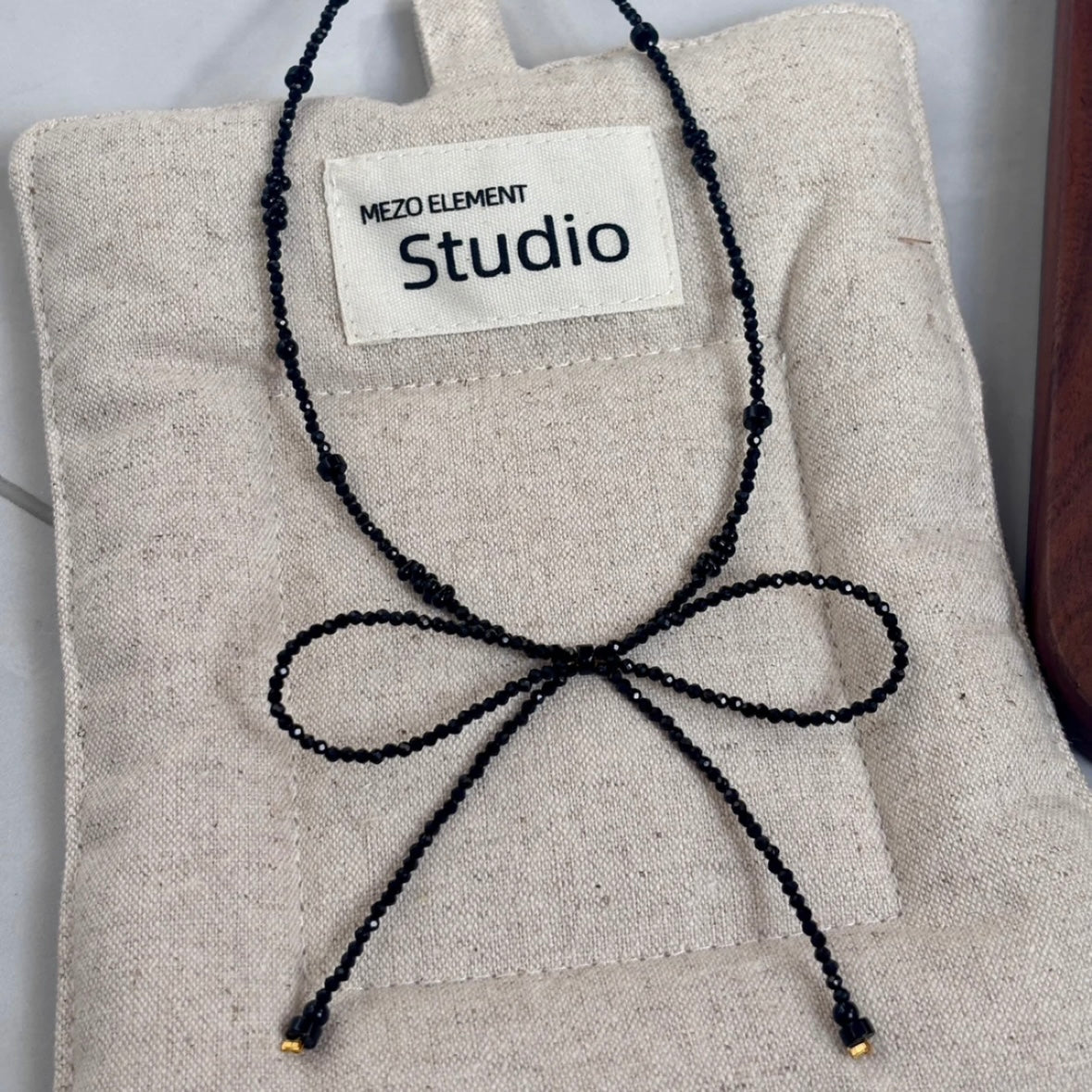 ❇️ 【Ribbon Charm】Seed Bead Necklaces｜Gentle Love Series