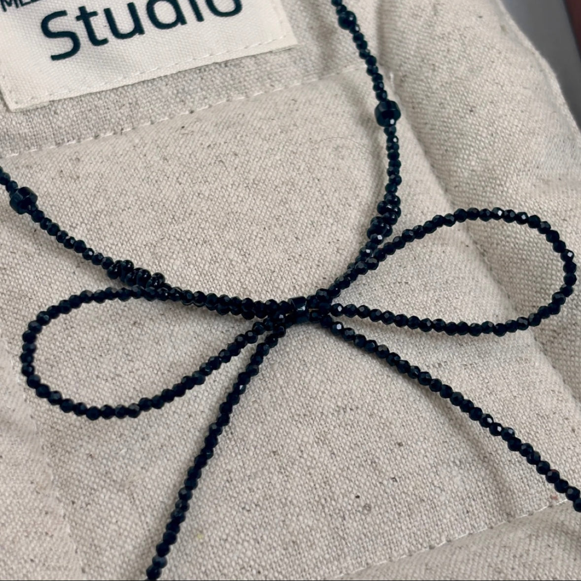 ❇️ 【Ribbon Charm】Seed Bead Necklaces｜Gentle Love Series