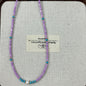 💜 【Lilac Dream】Natural Stone, Blue Turquoise & Freshwater Pearl Bracelet & Necklace｜Gentle Love Series