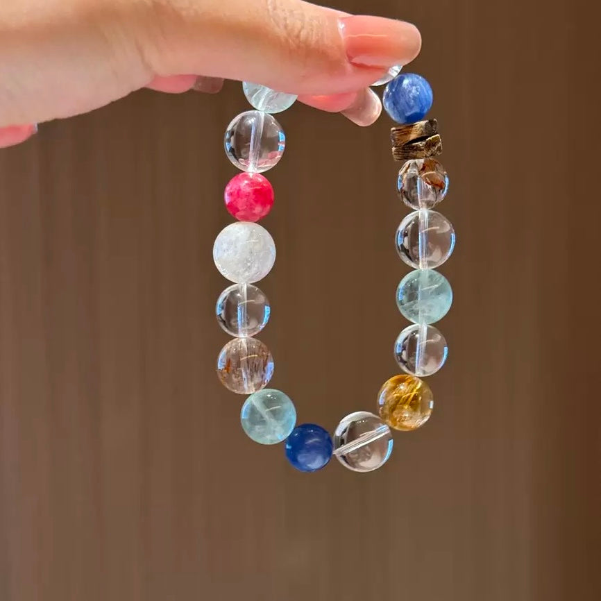 🪵【tranquility】Crystal &amp; Gemstone Bracelet｜Dopamine Energy Series