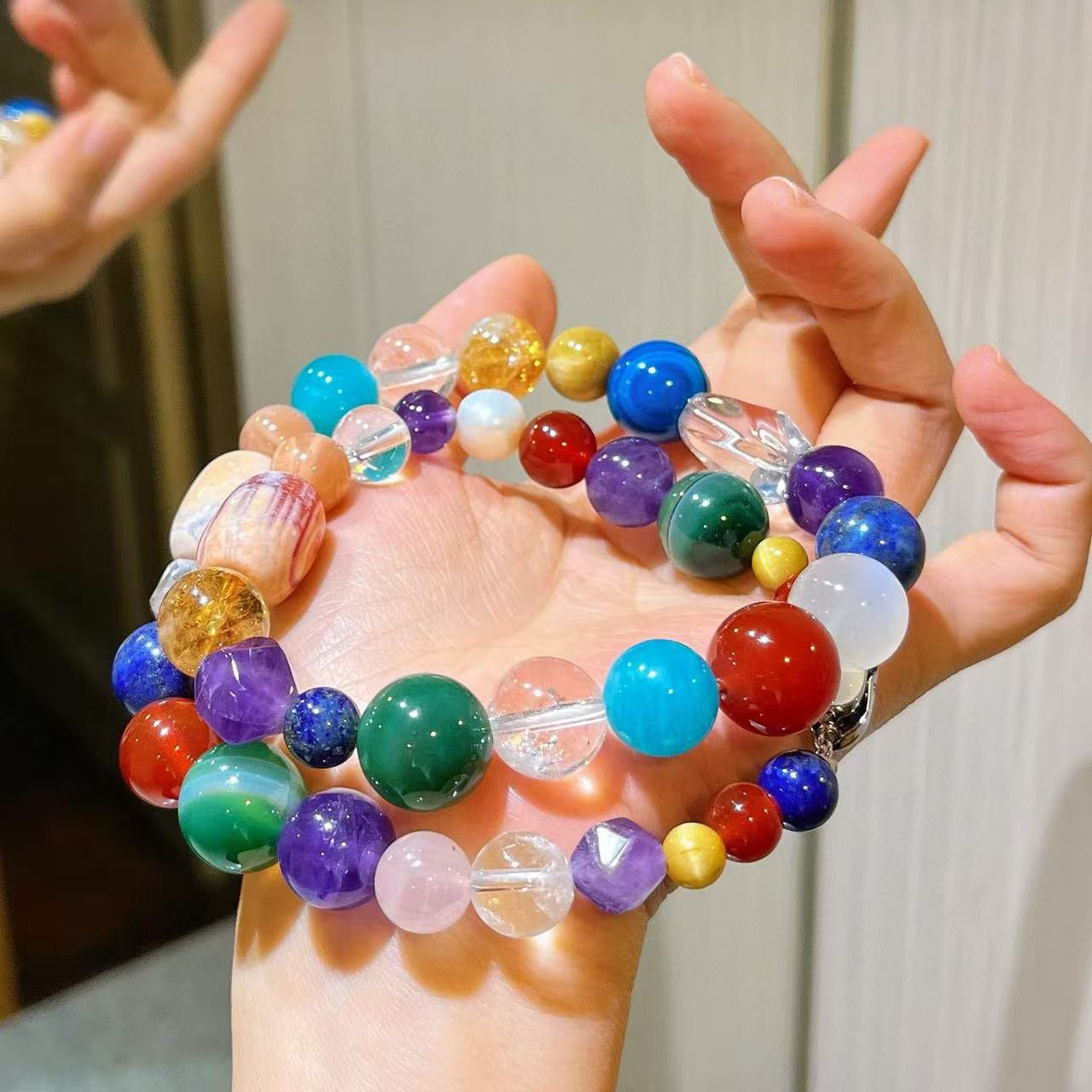 👑【Crown】Chakra Harmony Necklace｜Dopamine Energy Series