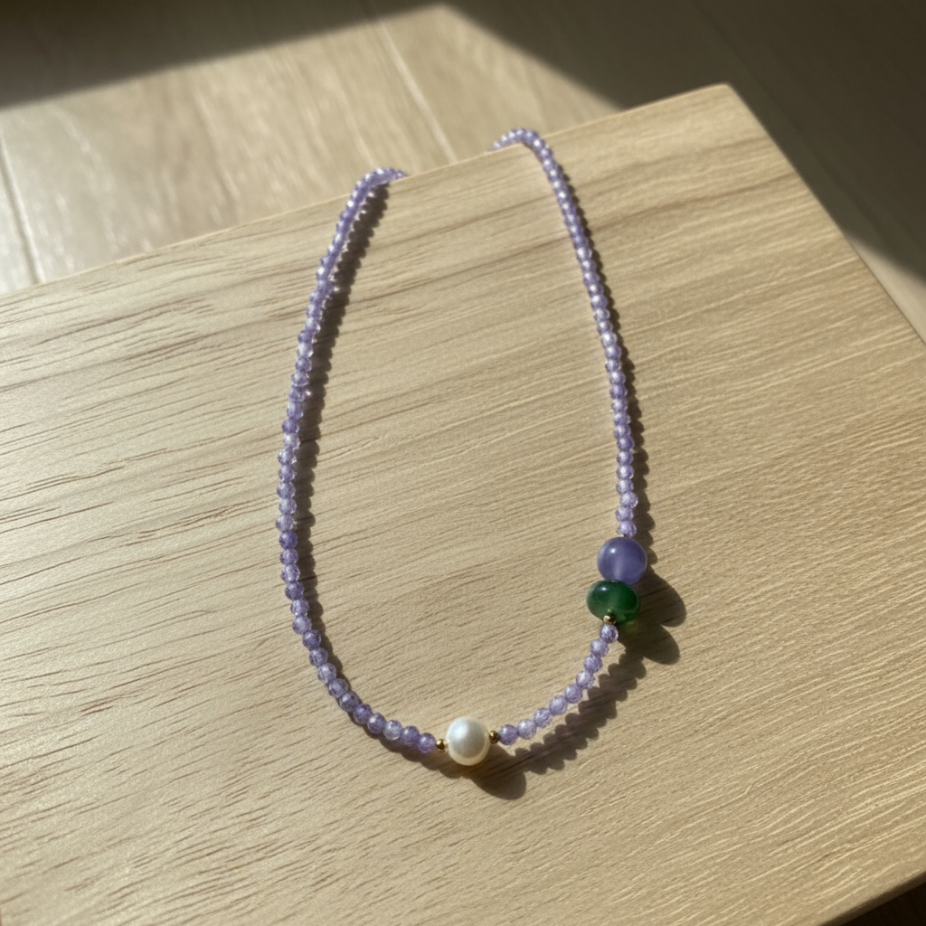 Amethyst Mist Necklace - Accurate Close Top