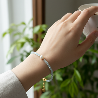 Aquamarine Bracelet - Lifestyle
