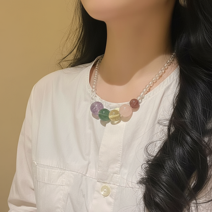 Crystal Necklace - Neck Lifestyle
