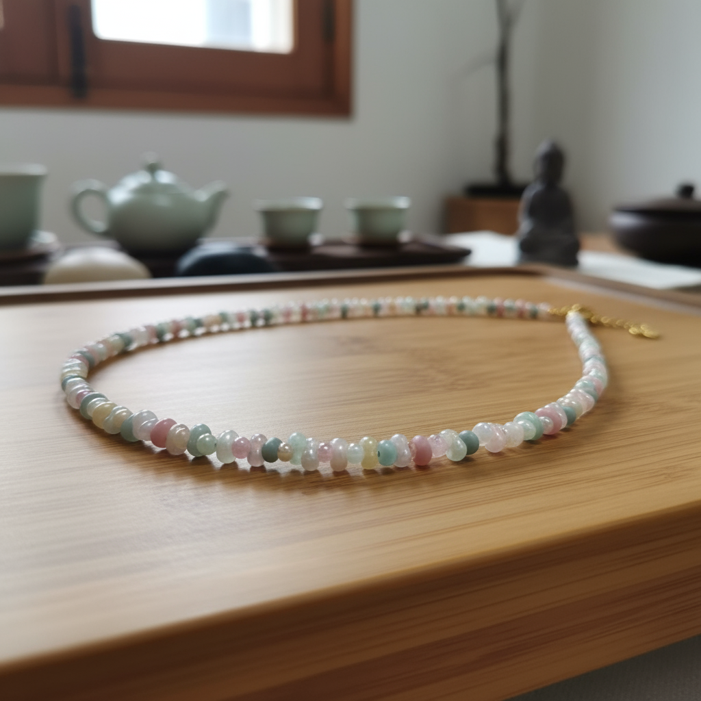 Glass Peanut Bead Set - Close Detail