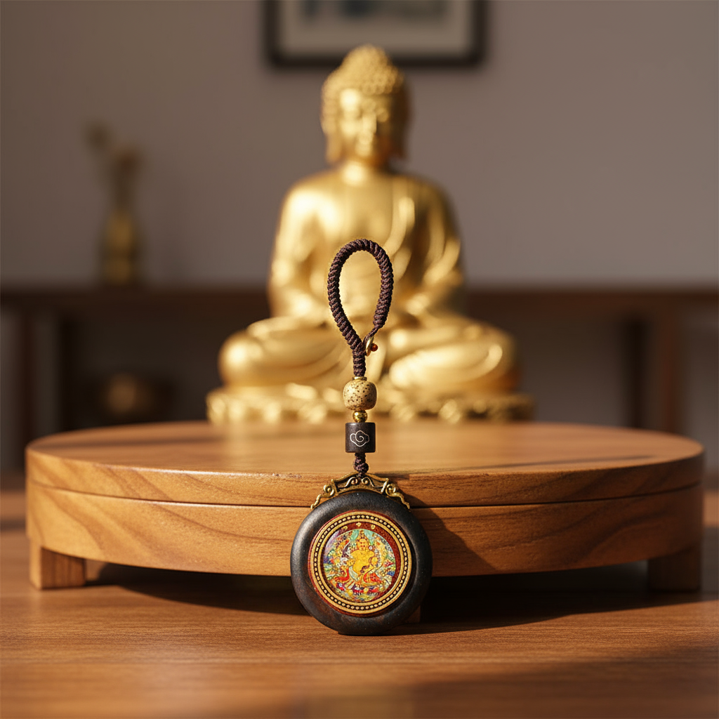 Golden Tara Keychain - 2