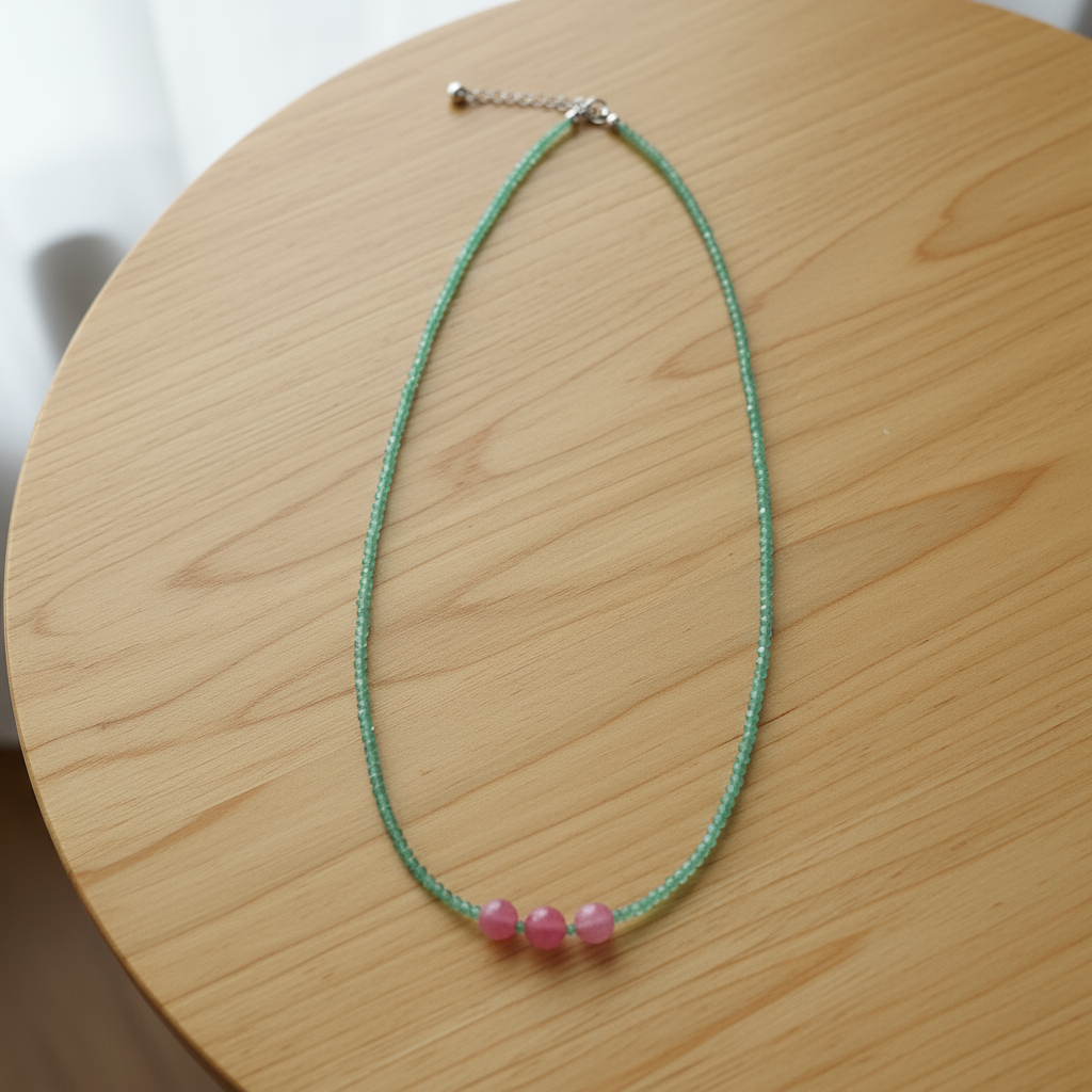 Green Aventurine Necklace - Top