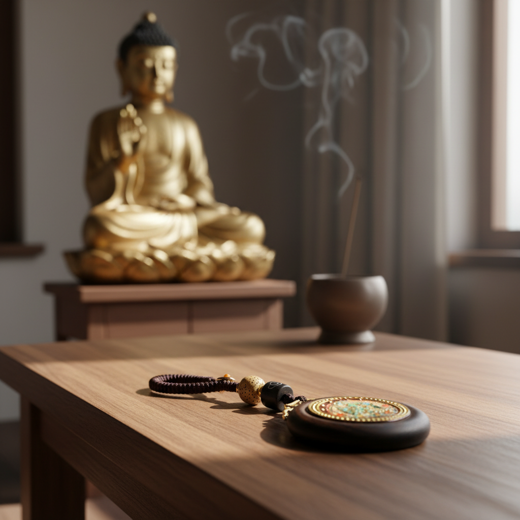 Green Tara Keychain - 2