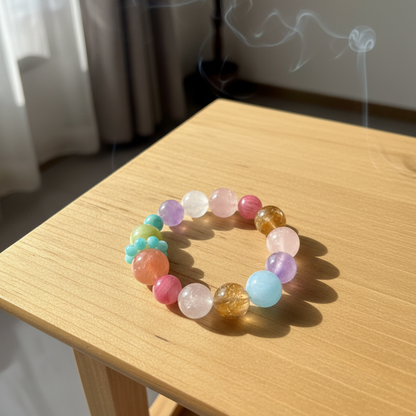 Lucky Bloom - Wood Table