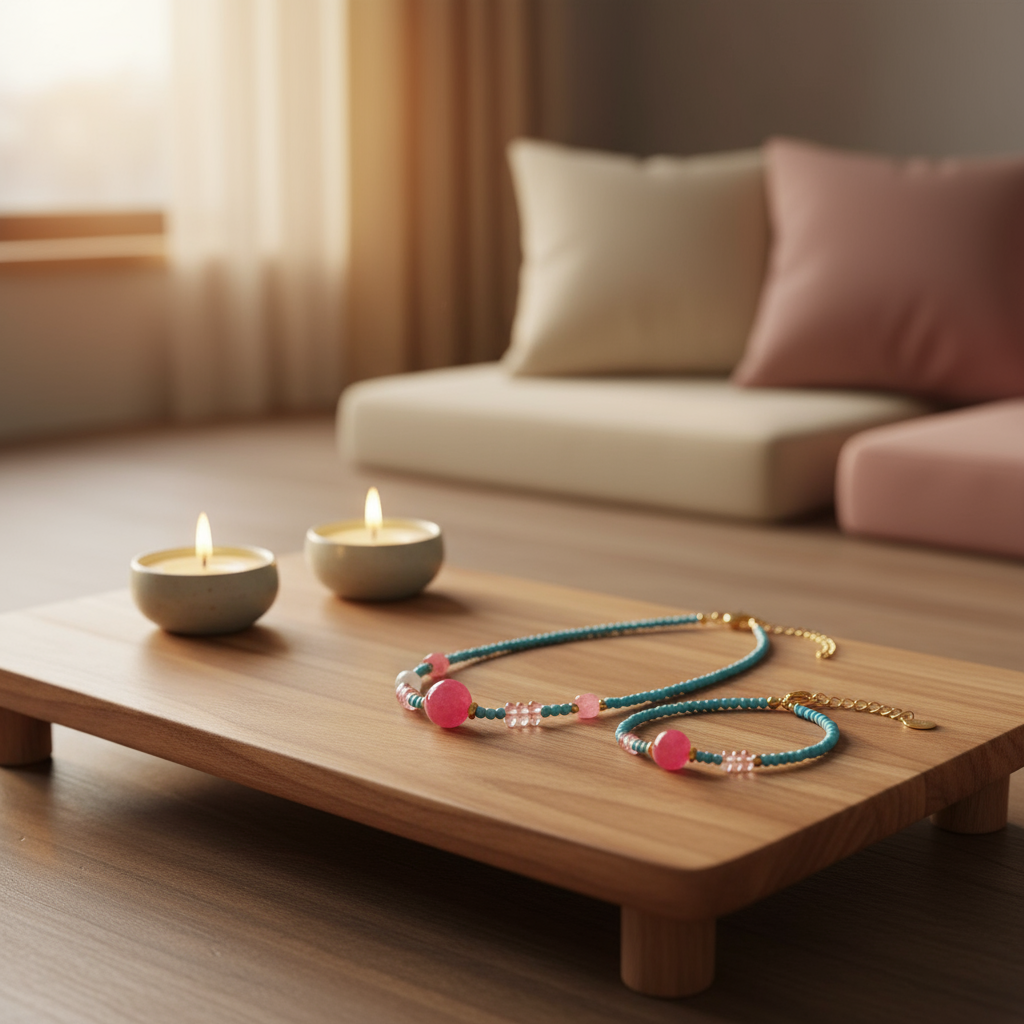 Ocean Bloom Jewelry Set - Lifestyle Clean