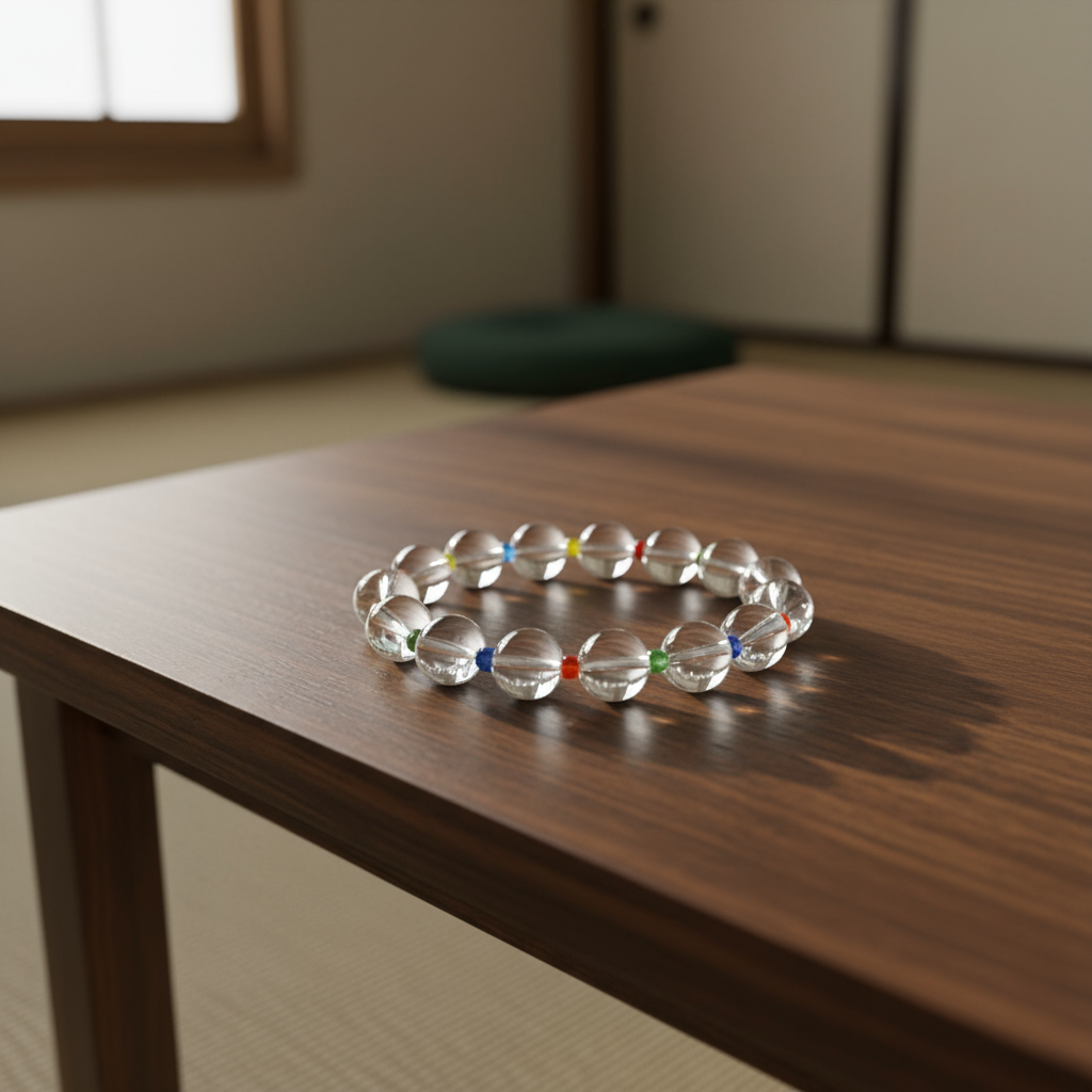 White Crystal Bracelet - Studio